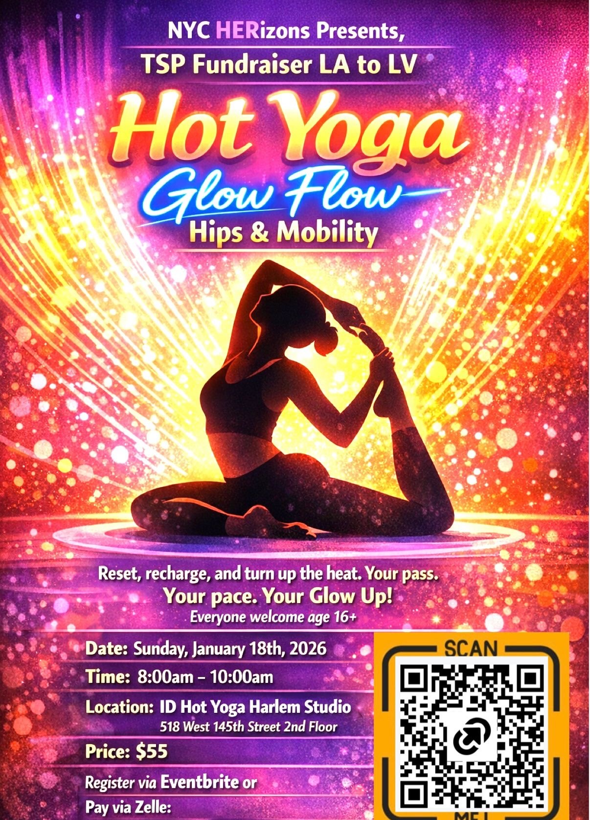 Hot Yoga Fundraiser