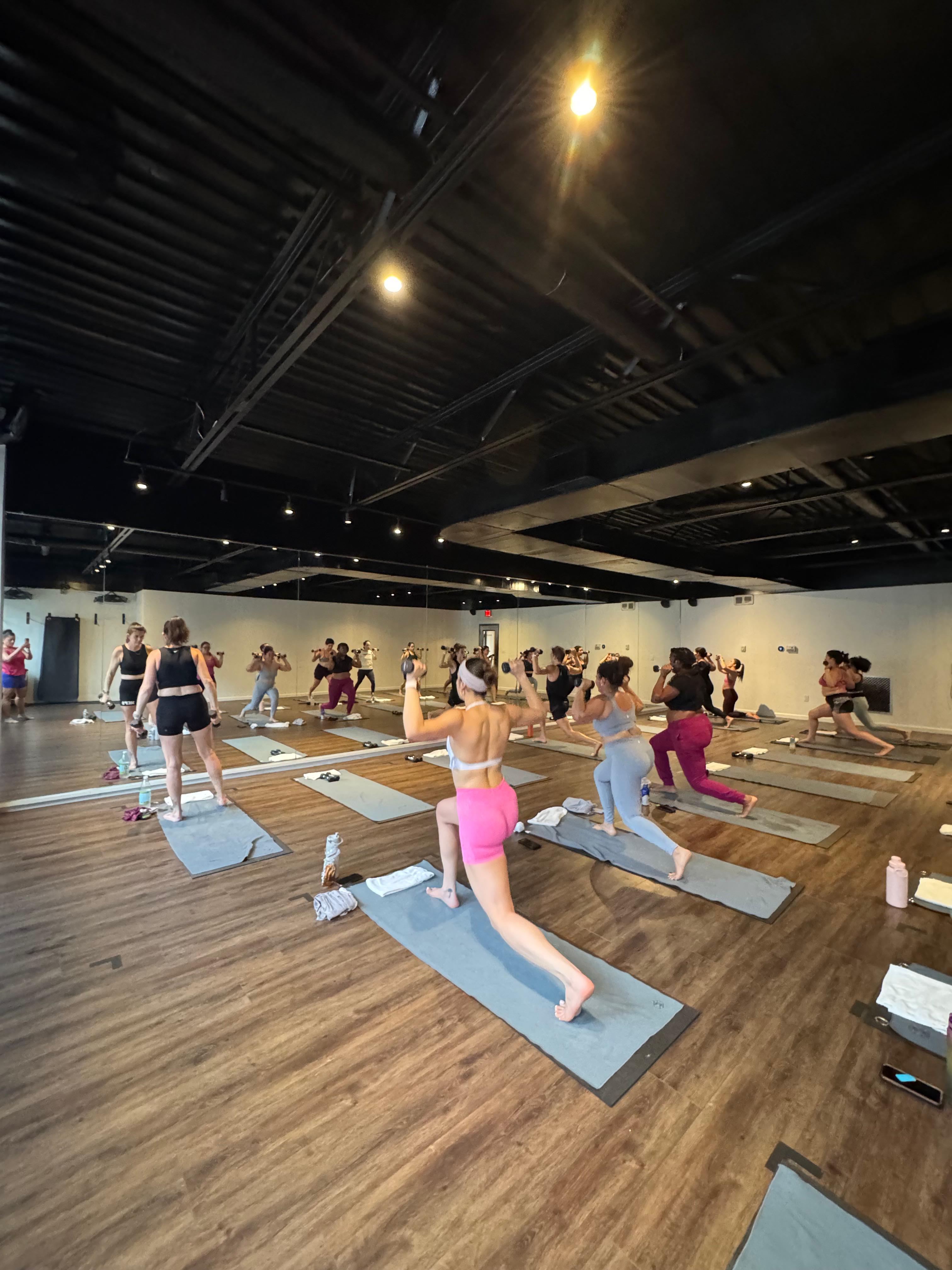 NYC HERizons Hot Yoga ID Sculpt With Weights photo