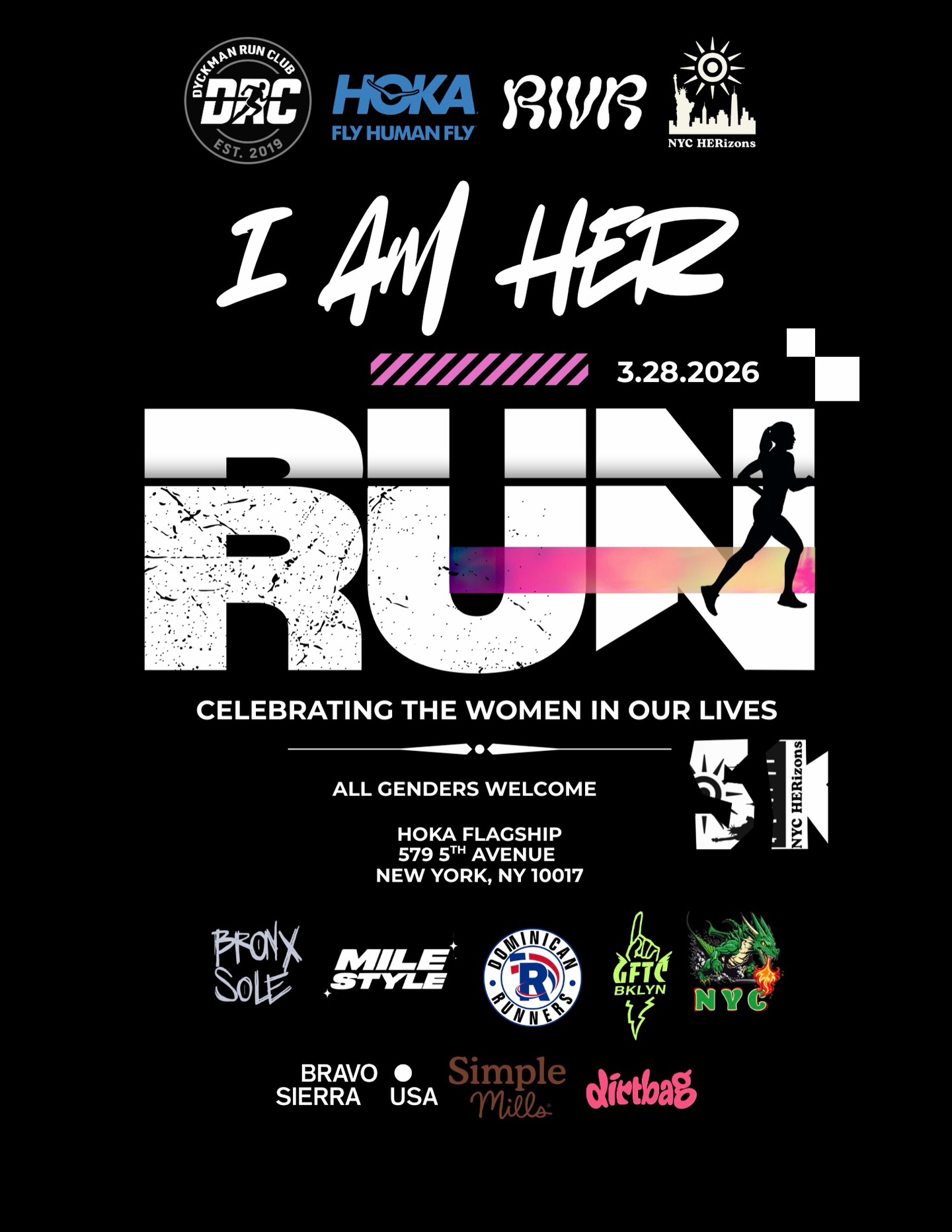 I AM HER - Women's International Run