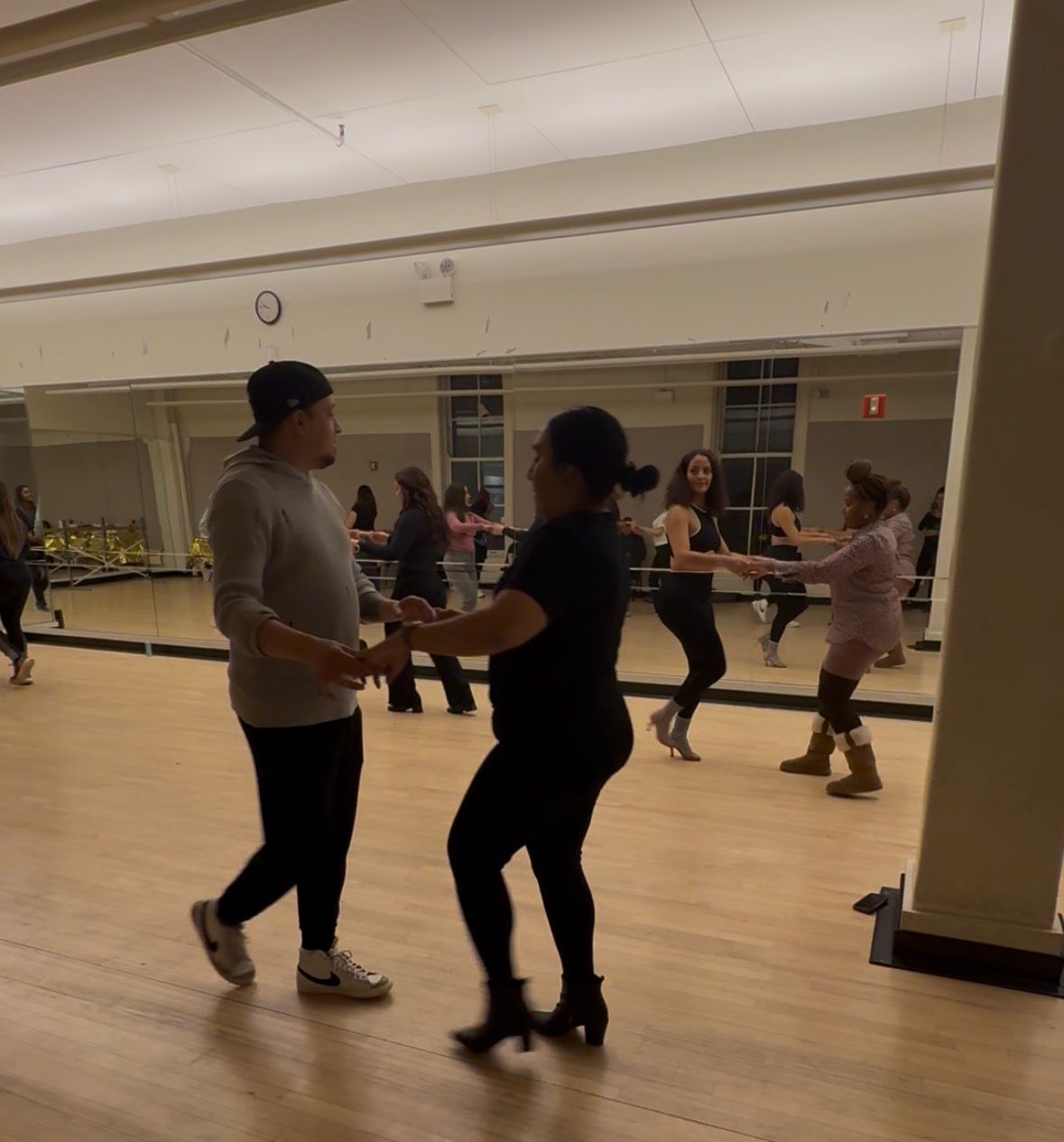 Salsa Class with Mini photo
